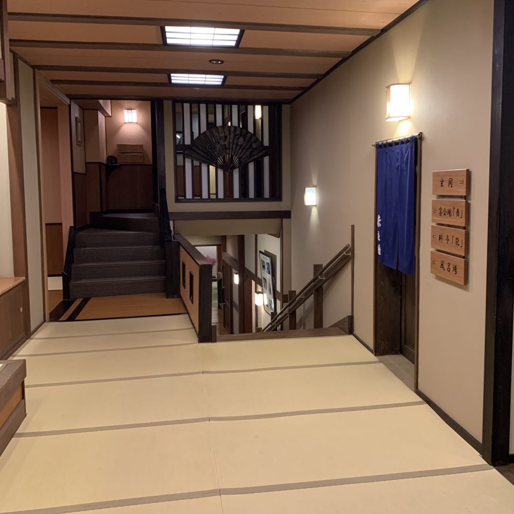奈良屋の廊下