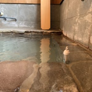 うり房旅館の貸切風呂