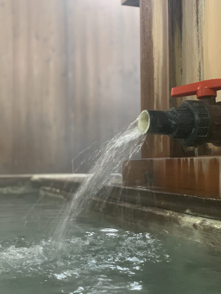 草津温泉の時間湯
